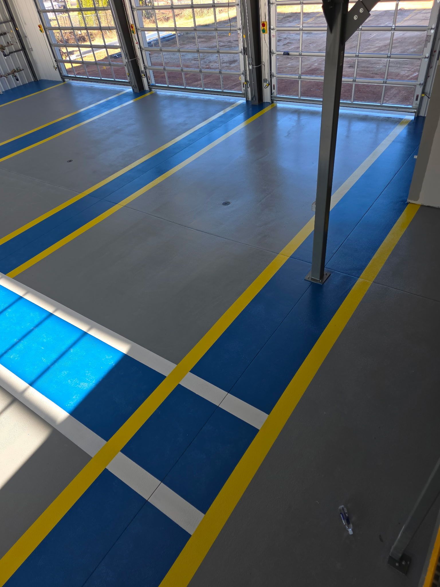 epoxy line striping north carolina