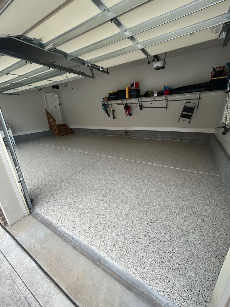 epoxy garage floor southeast charlotte