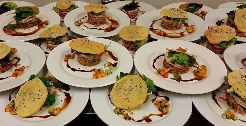 A Bunch of Plates of Food on a Table — The Larder Byron Bay in Byron Bay, NSW