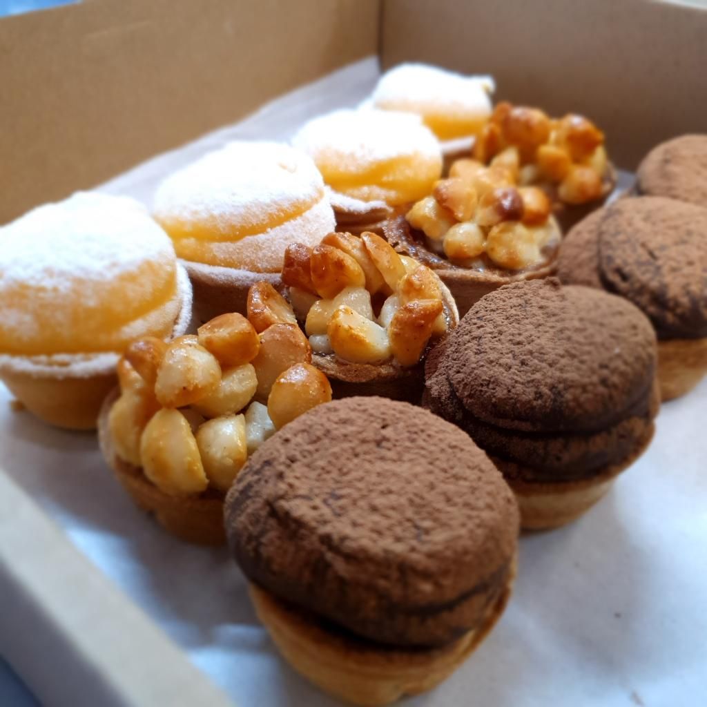 A Box Filled With a Variety of Sweets — The Larder Byron Bay in Byron Bay, NSW