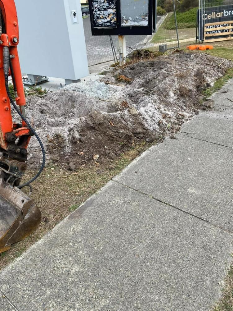 Dirt On The Sidewalk — Port Tipper & Driver In Port Macquarie, NSW