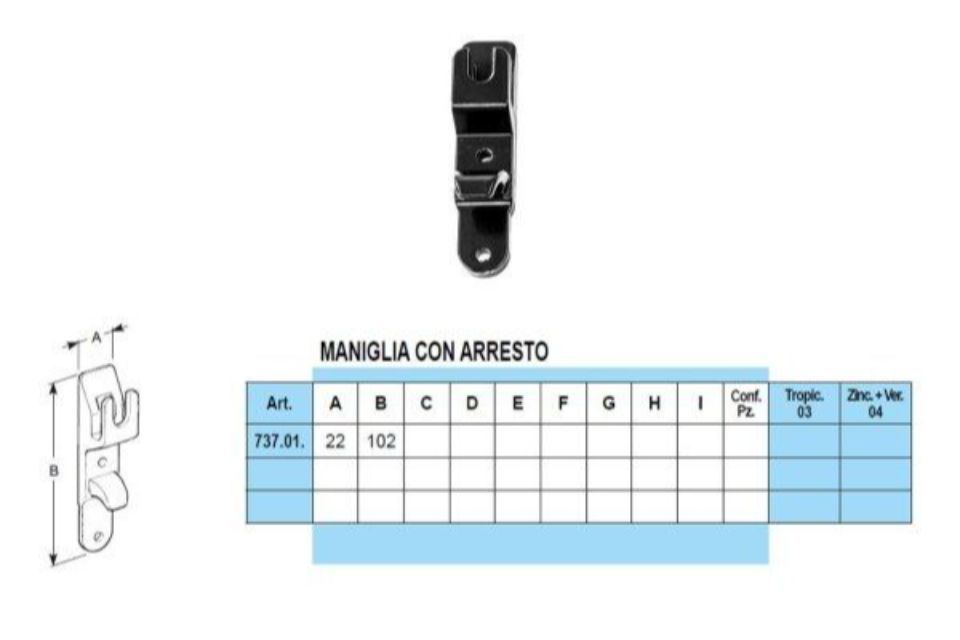 Caratteristiche spagnolette bistellata 2