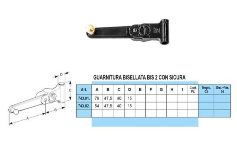 Caratteristiche spagnolette bistellata 2