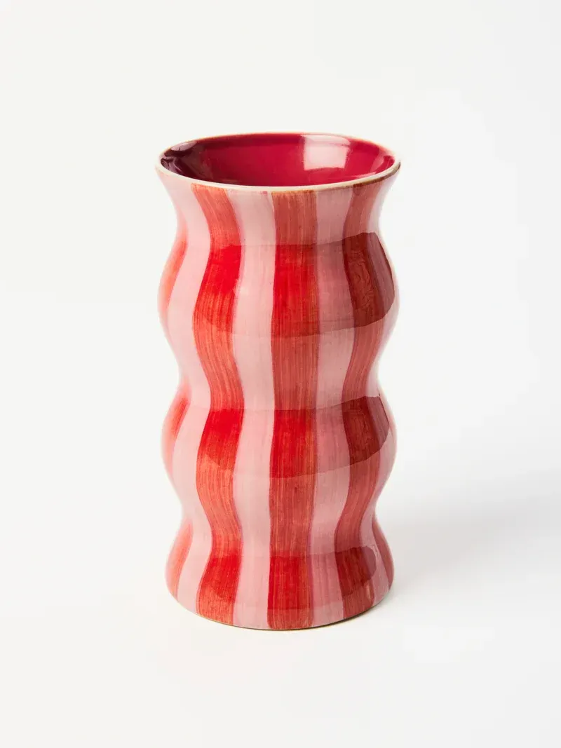 Jones & CO Palma Striped Vase
