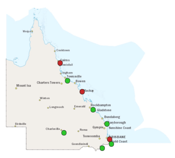 Map Of Mackay Suburbs Covid Found In Wastewater In Mackay (+49 Suburbs)