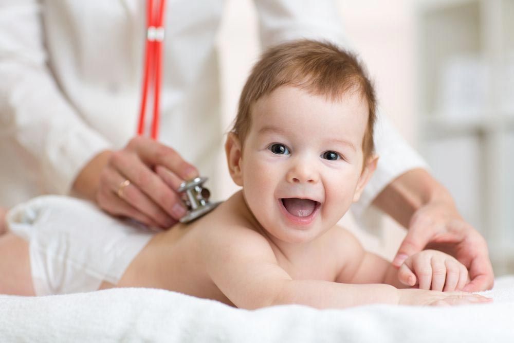 Doctor Assessing Baby