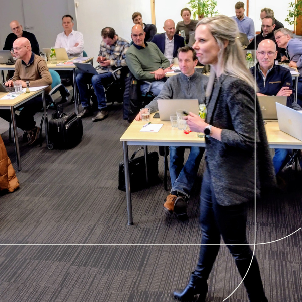 Trainingsfoto Jasmijn presentatie