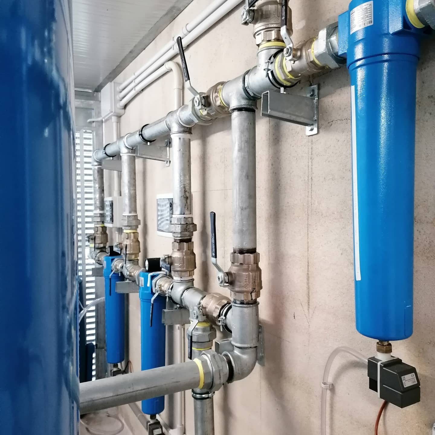 impianto idraulico industriale