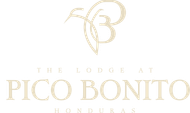 The logo for the lodge at pico bonito in honduras.
