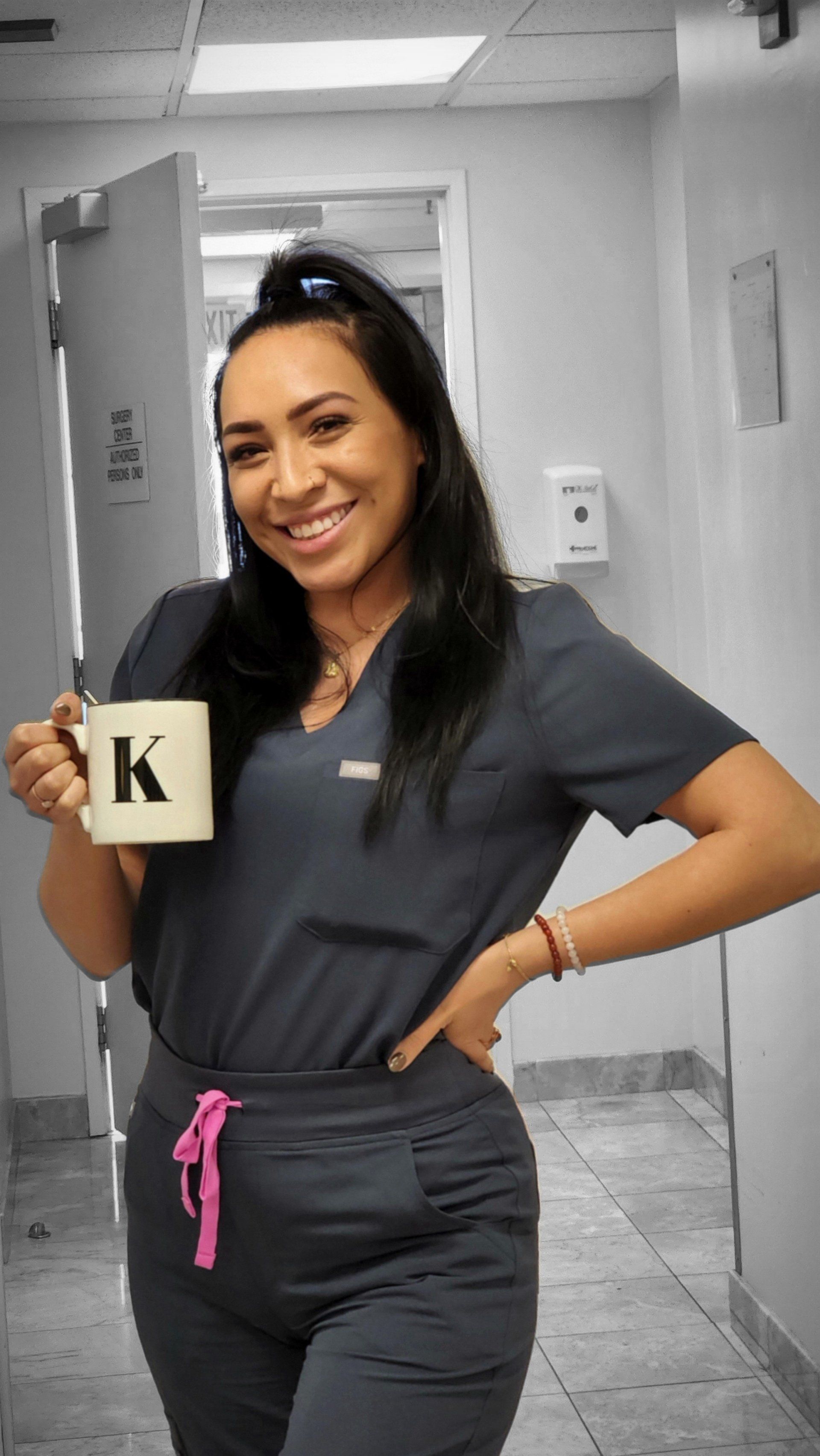 the medical aesthetician at their studio