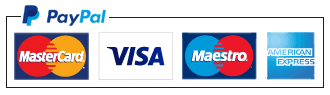 PayPal VISA MASTERCARD logos