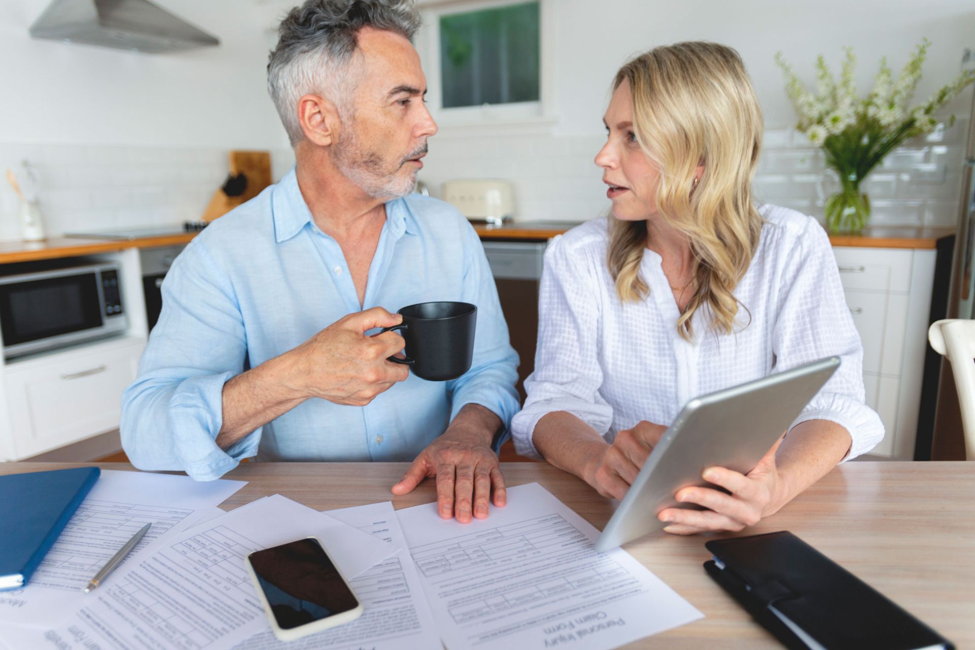 Couple Discussing — Pensacola, FL — Integrity Financial Group