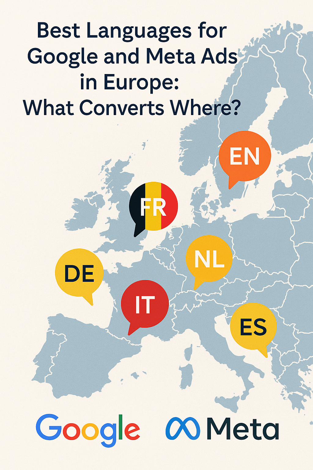 Best Languages for Google and Meta Ads in Europe: What Converts Where?