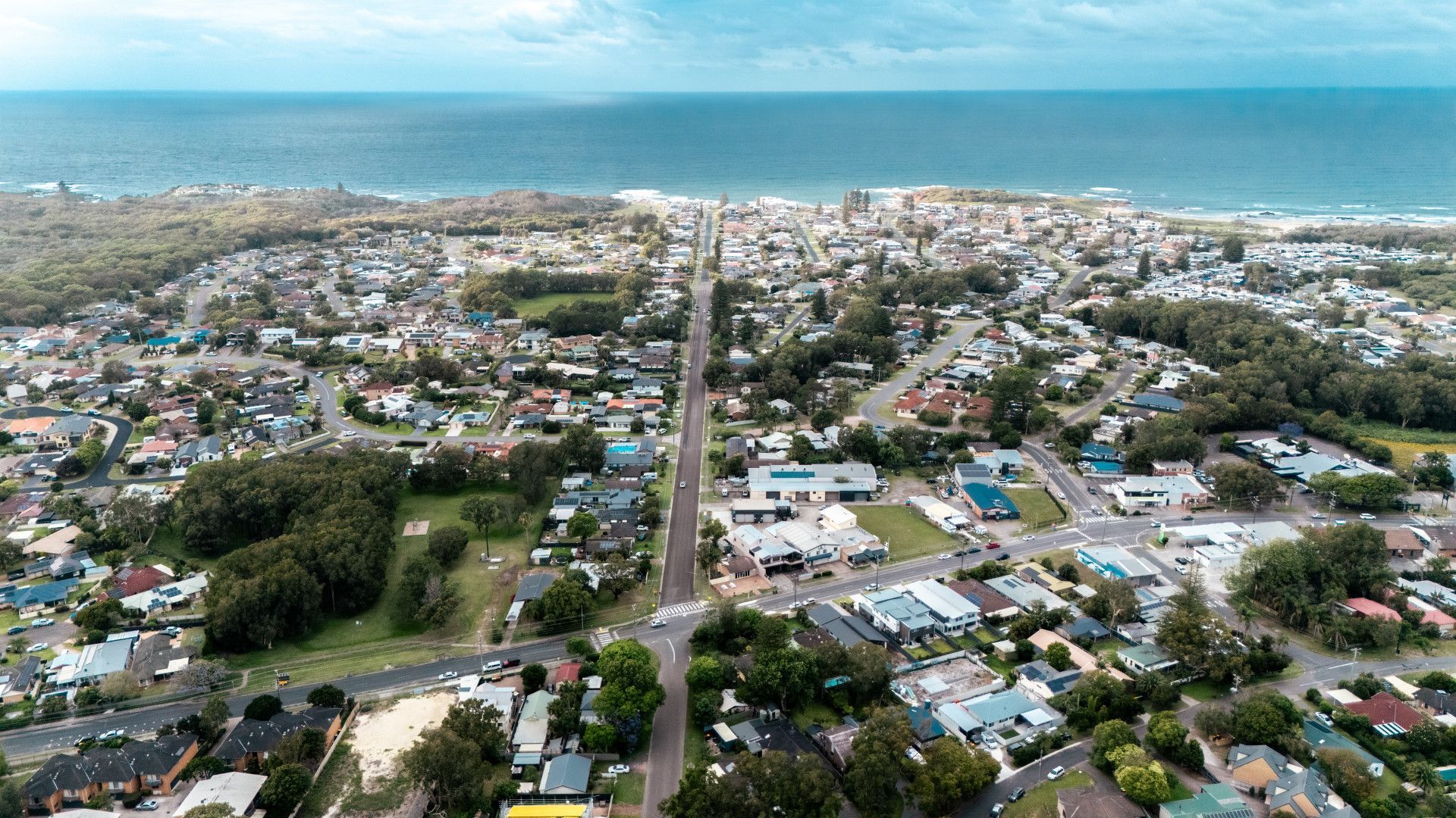 Aerial View Of Tanilba Bay — Tanilba Bay Laundromat In Tanilba Bay, NSW