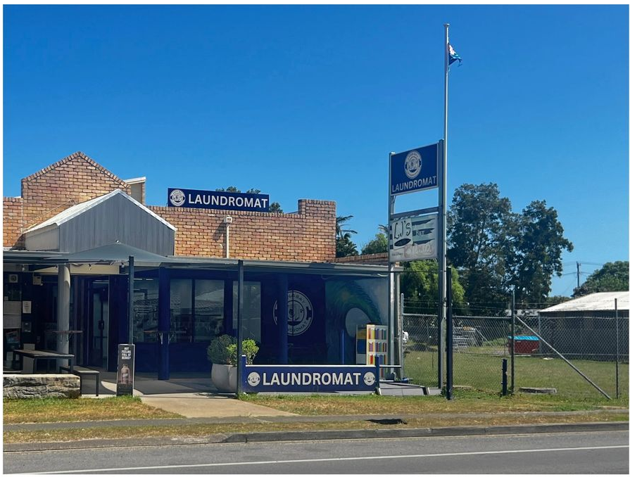 Front View Of Anna Bay Laundromat. — Tanilba Bay Laundromat In Anna Bay, NSW