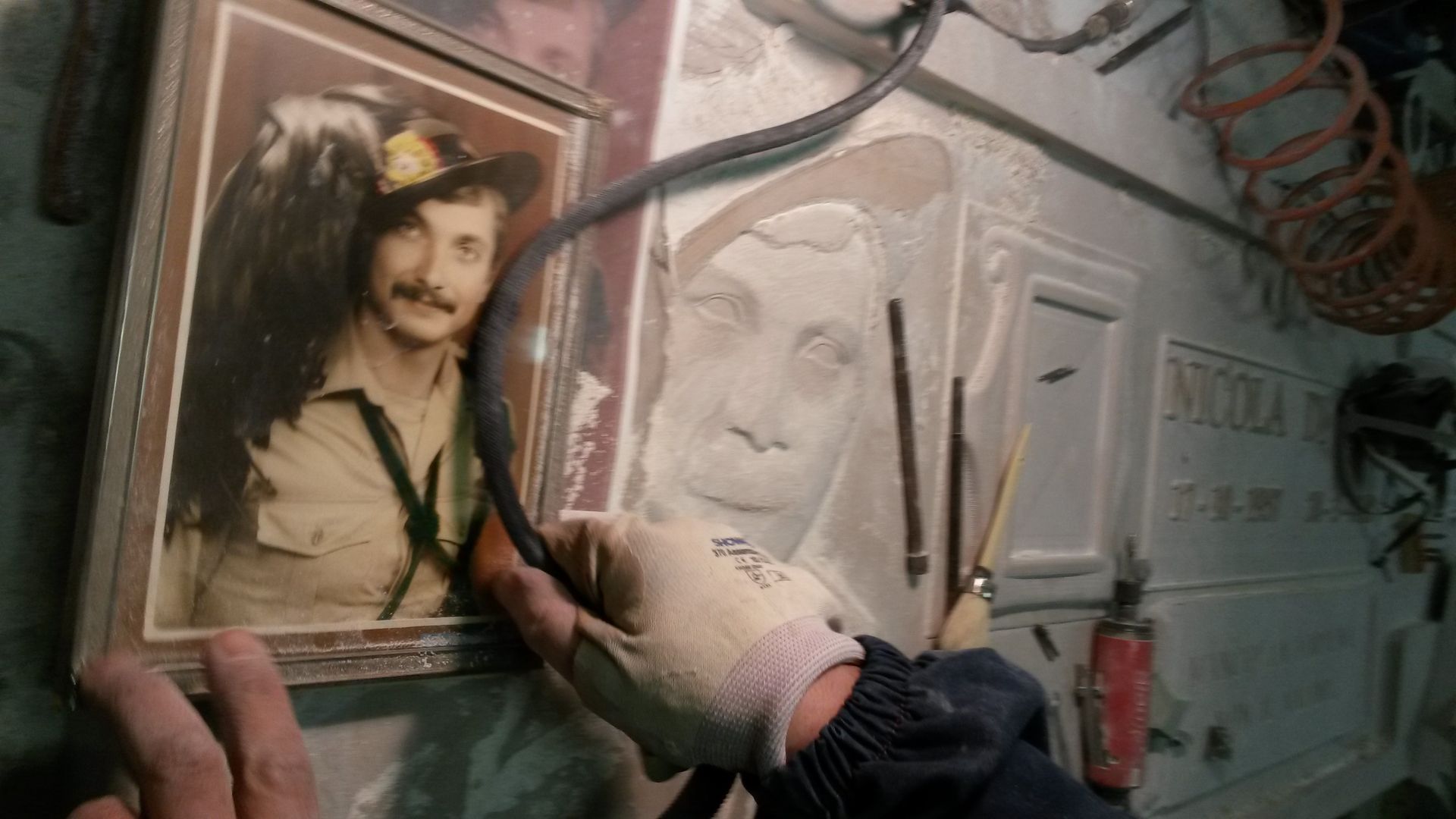 Pierluca Guerriero lavorazione marmo Campobasso