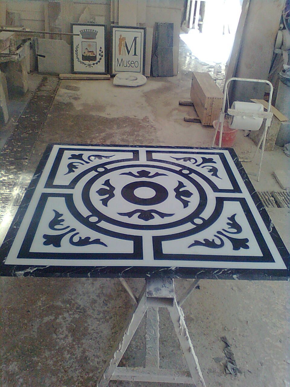 intarsi lavorazione marmi Campobasso