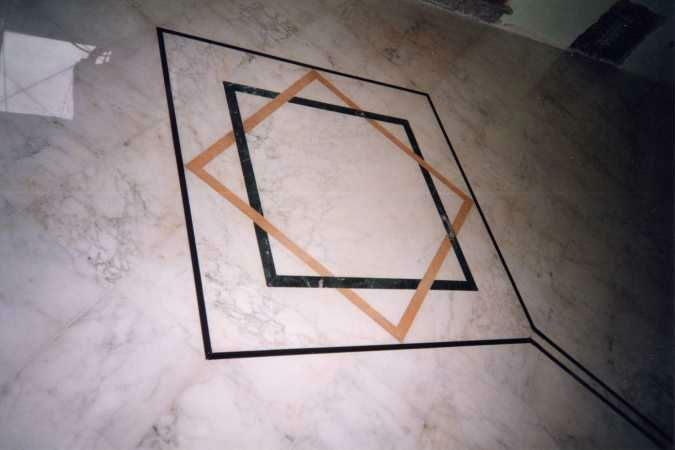 pavimentazione - intarsio marmo