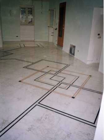 pavimentazione - intarsio marmo