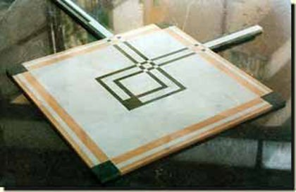 pavimentazione - intarsio marmo