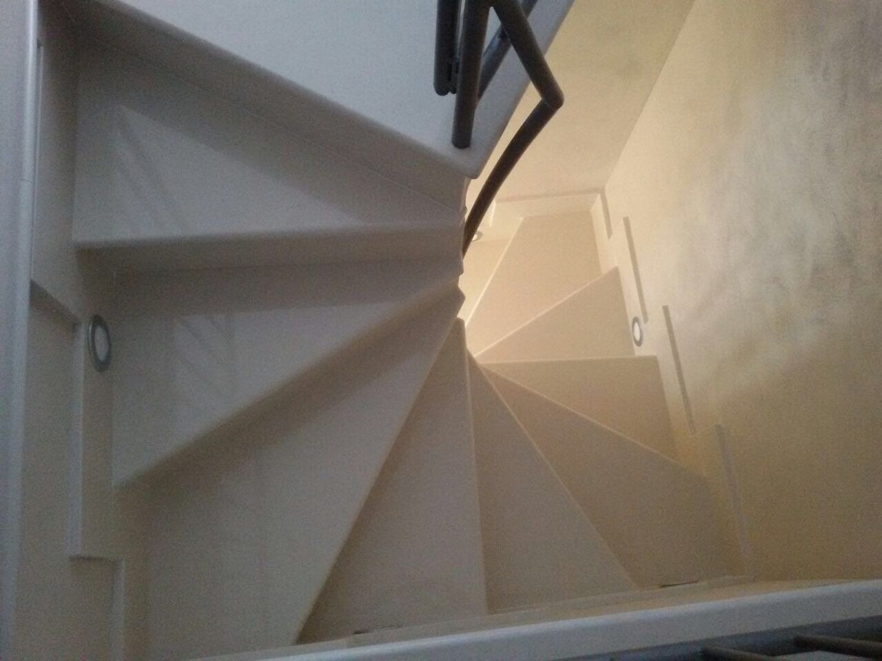 scala artigianale in marmo