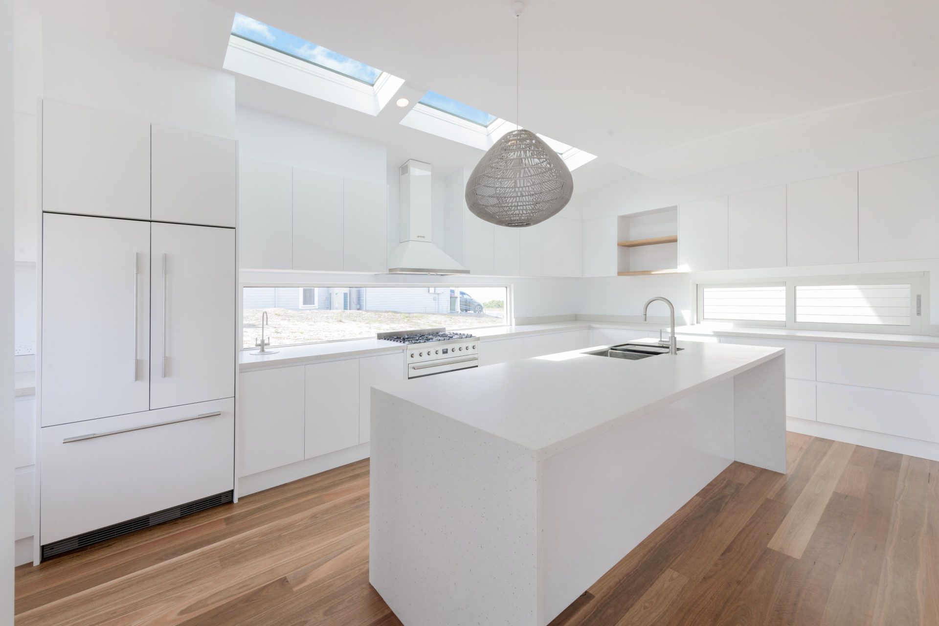 There is a Large Island in the Middle of the Kitchen — Indie Living In Bennetts Green, NSW
