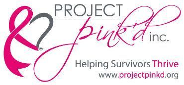 Project Pink'd logo with pink ribbon and script