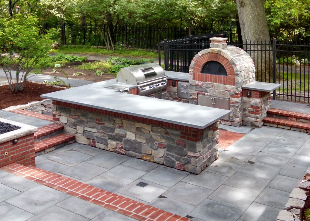outdoor oven brick