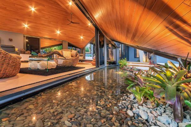 There is a Pond in the Middle of the Living Room — Omni Builders In Bungalow, QLD