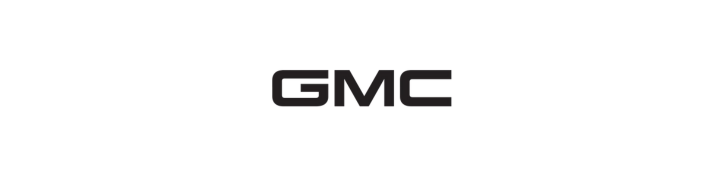 The gmc logo is on a white background.