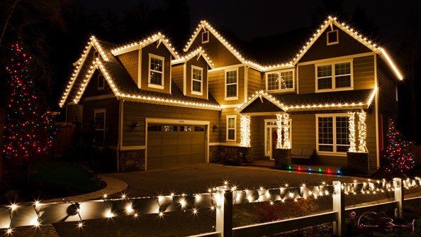 call to action button for Christmas lights page