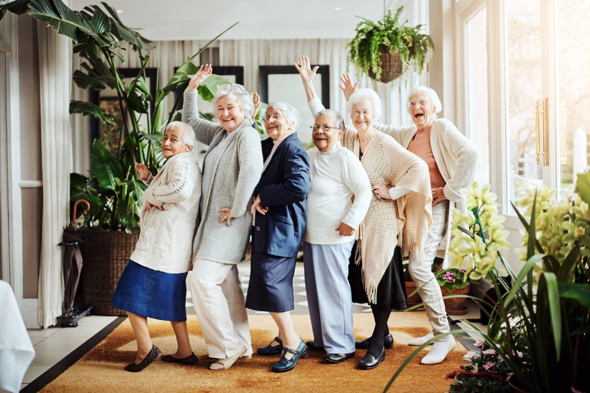 Group of Happy People — Lakeland, FL — Better Living for Seniors of Polk County