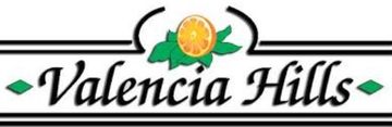 A logo for valencia hills with an orange on it — Lakeland, FL — Better Living for Seniors of Polk County