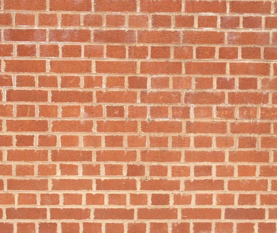 English bond brick wall