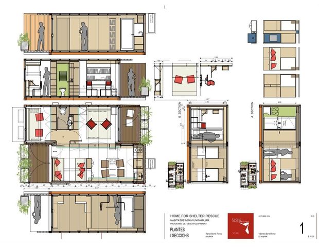 Vivienda social básica para refugiados - bap arquitectes