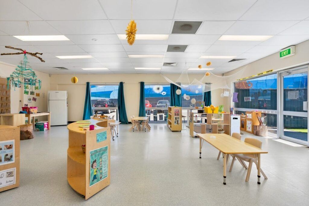 Modern Empty Kindergarten Classroom Interior | Strathpine, Qld | Strathpine Design & Drafting