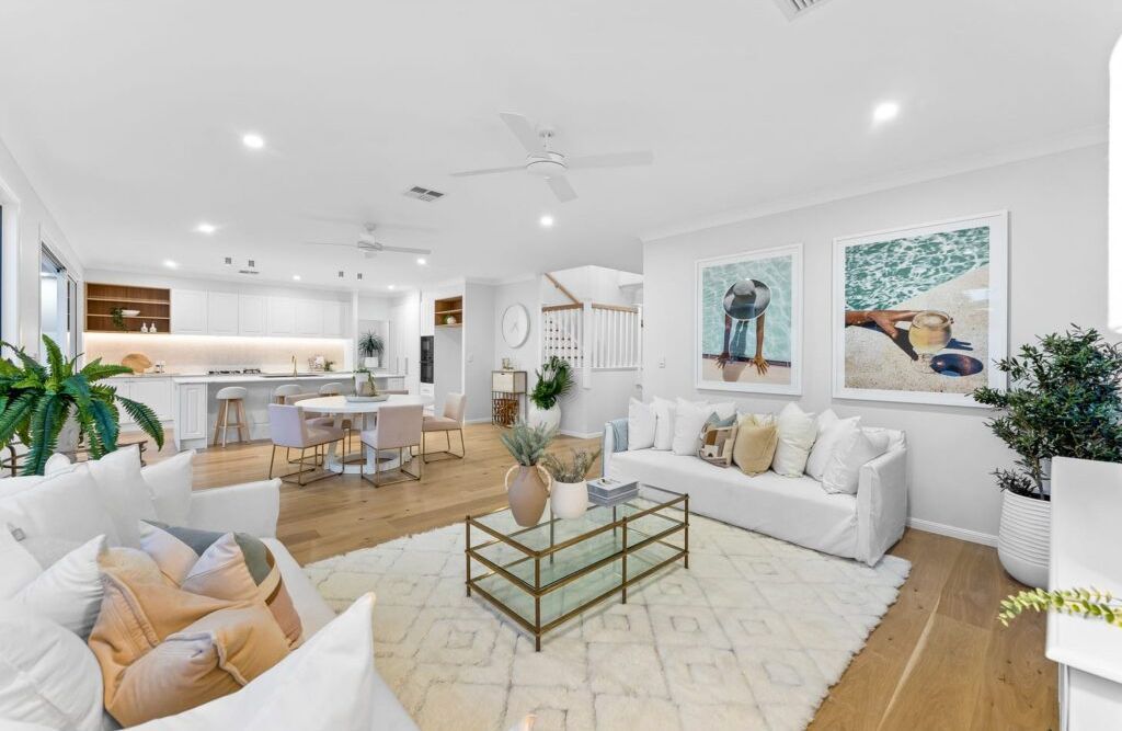 Indoor House and a Painting and Sofa Set | Strathpine, Qld | Strathpine Design & Drafting