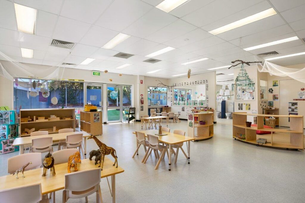 Kindergarten Classroom with Tables | Strathpine, Qld | Strathpine Design & Drafting