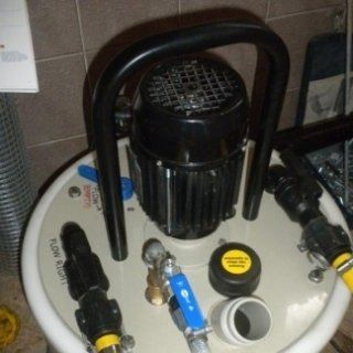 pompa per lavaggio impianti