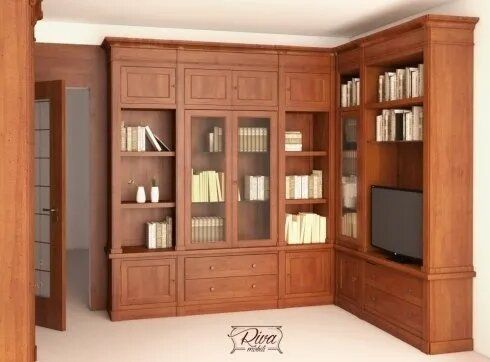 Mobile libreria per salotto