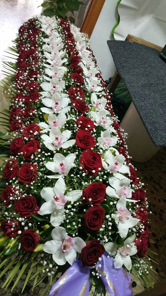 Fiori per rito funebre