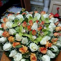 Composizione floreale per funerale