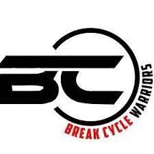 Bc break cycle warriors logo on a white background
