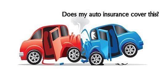 Cartoon car accident — insurance agent in Sault Ste. Marie, MI