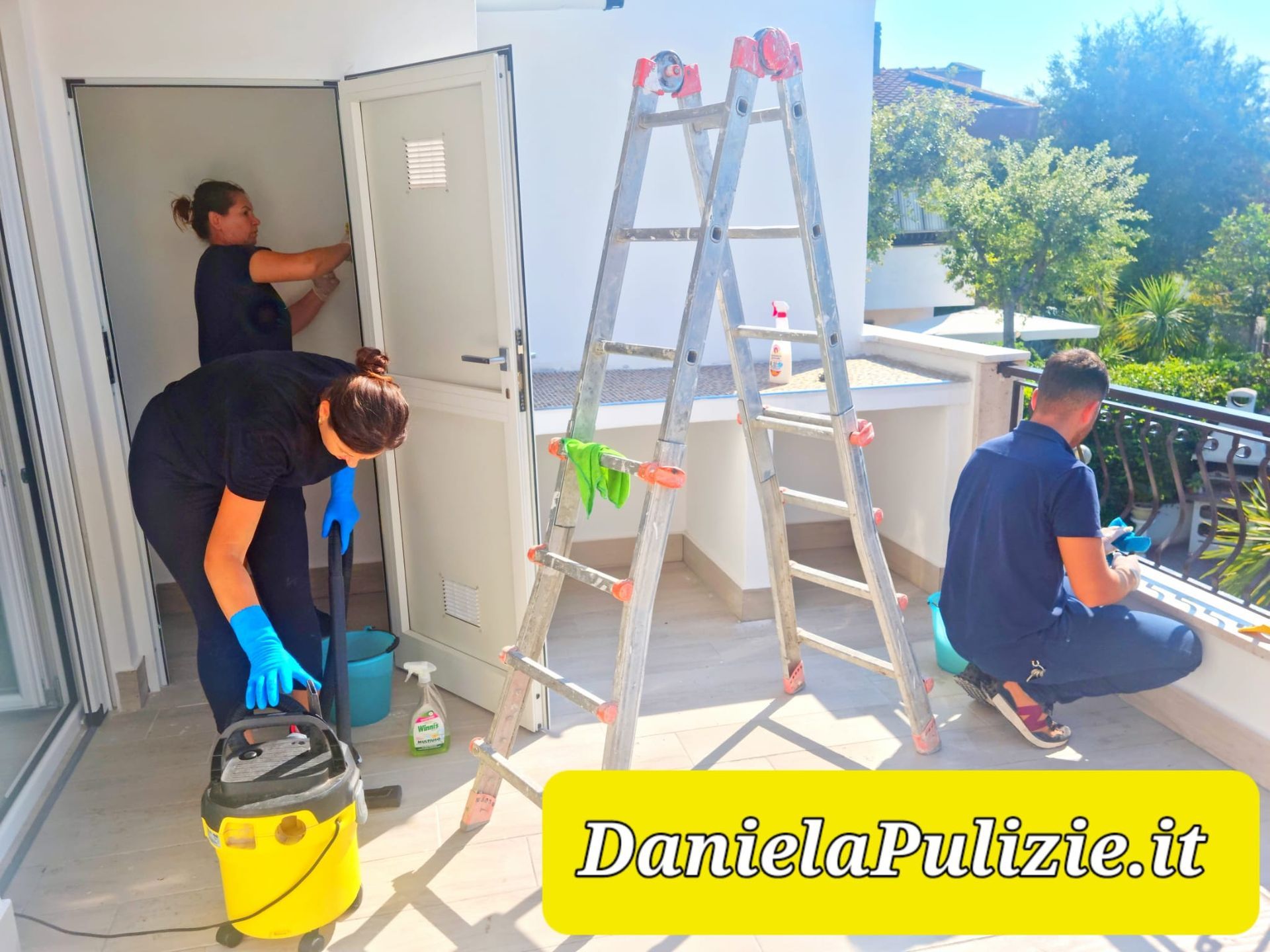 pulizie externo dopo lavori