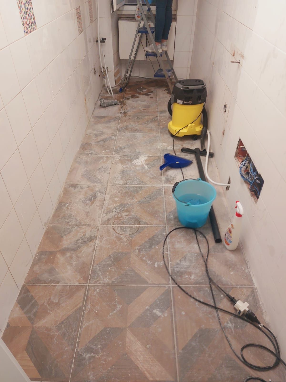 pulizia pavimenti ceramica dopo posa