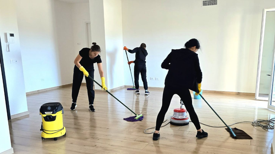 pulizie pavimenti post ristrutturazione a Roma