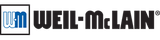 Logo for Weil-McLain, with a square containing 