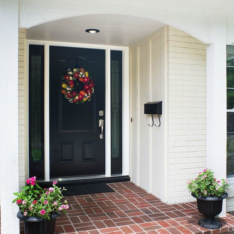 Black Entry Door