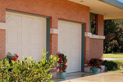2702 fiberglass raised panel garage door
